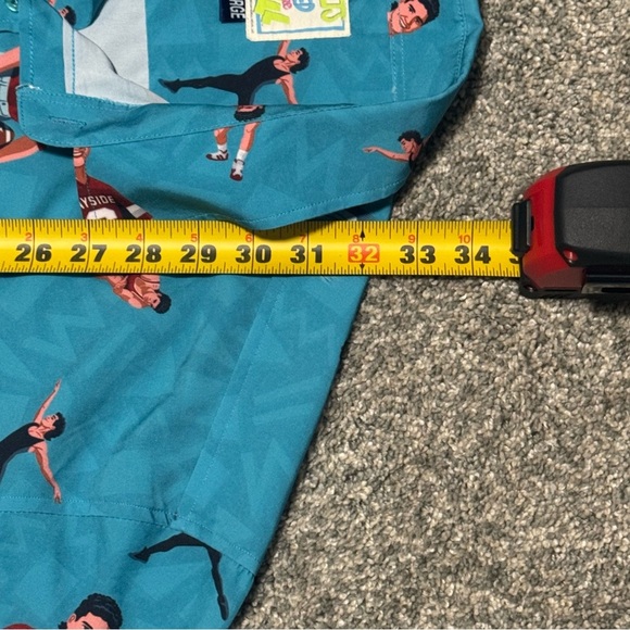 RSVLTS Saved By The Bell Short Sleeve Button Down Size XXL Kunuflex Party Shirt - Picture 8 of 11